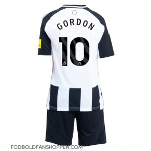 Newcastle United Anthony Gordon #10 Hjemmebanetrøje Børn 2024-25 Kortærmet (+ Korte bukser)